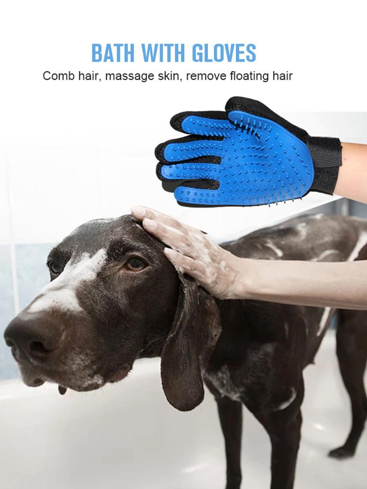 Guante Quita Pelo Masajeador Mascotas