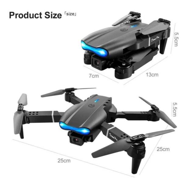 Dron E88 pro max plegable+2 baterias