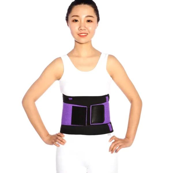 faja de soporte lumbar ajustable