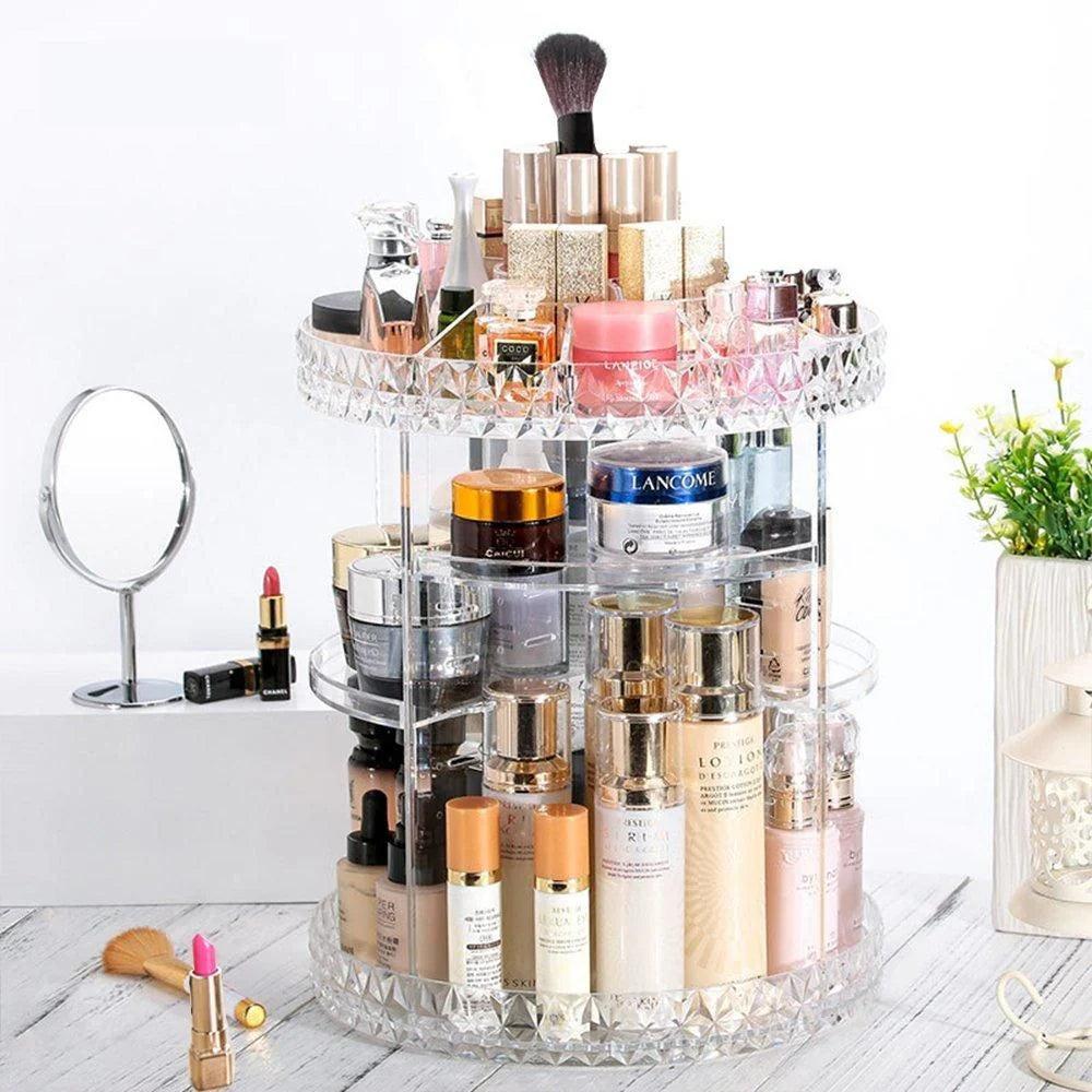 Organizador de maquillaje giratorio 360g