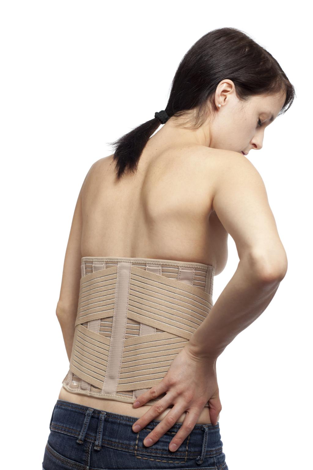 faja de soporte lumbar ajustable