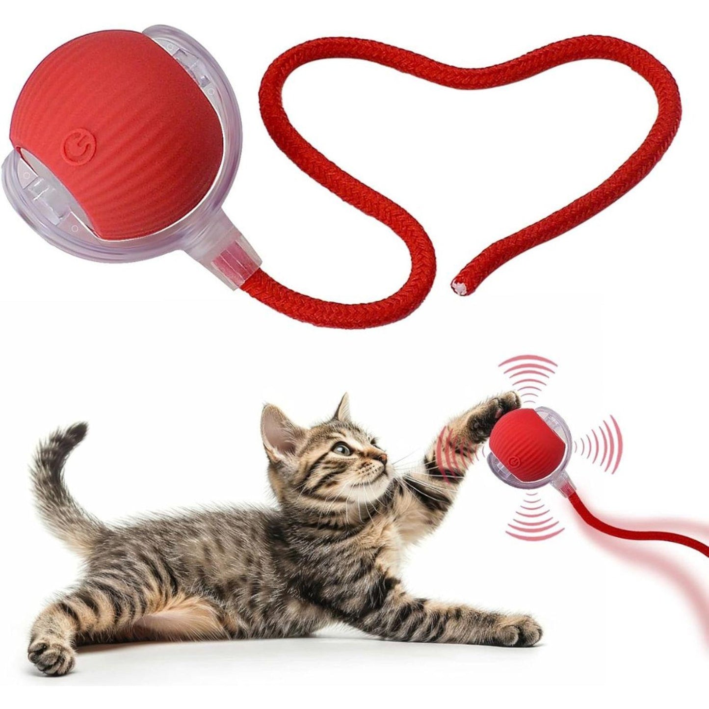 Pelota interactiva para mascotas