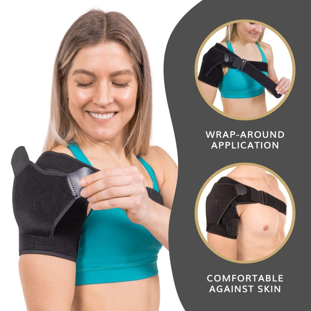 HOMBRERA TERMICA TERAPIA CALOR AJUSTABLE