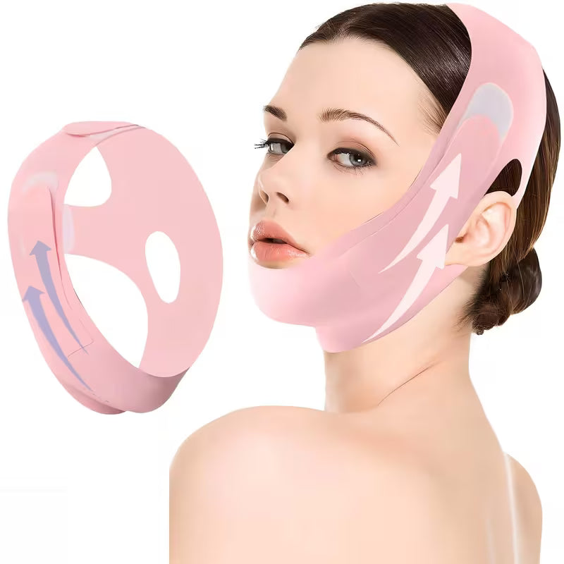 Combo Facial Reafirmante 2x1 Masajeador facial + GRATIS Faja De Papada En Silicona