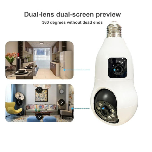 CAMARA BOMBILLO DOBLE LENTE APPV380PRO