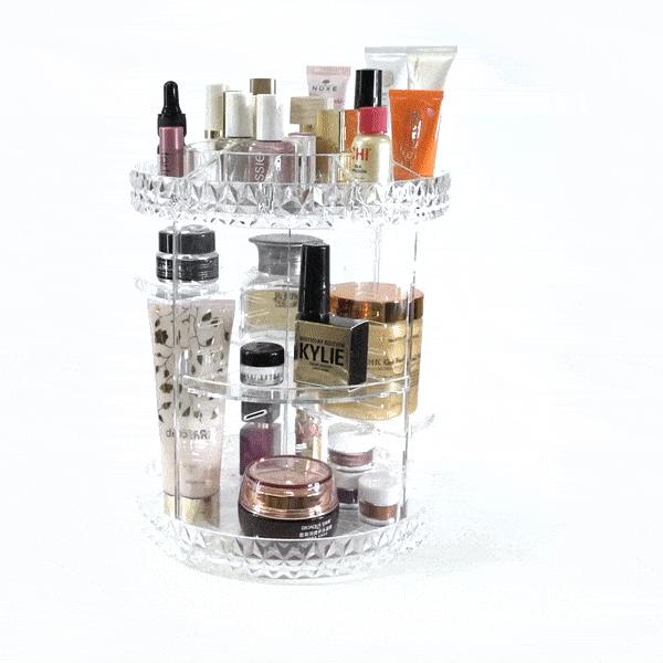 Organizador de maquillaje giratorio 360g