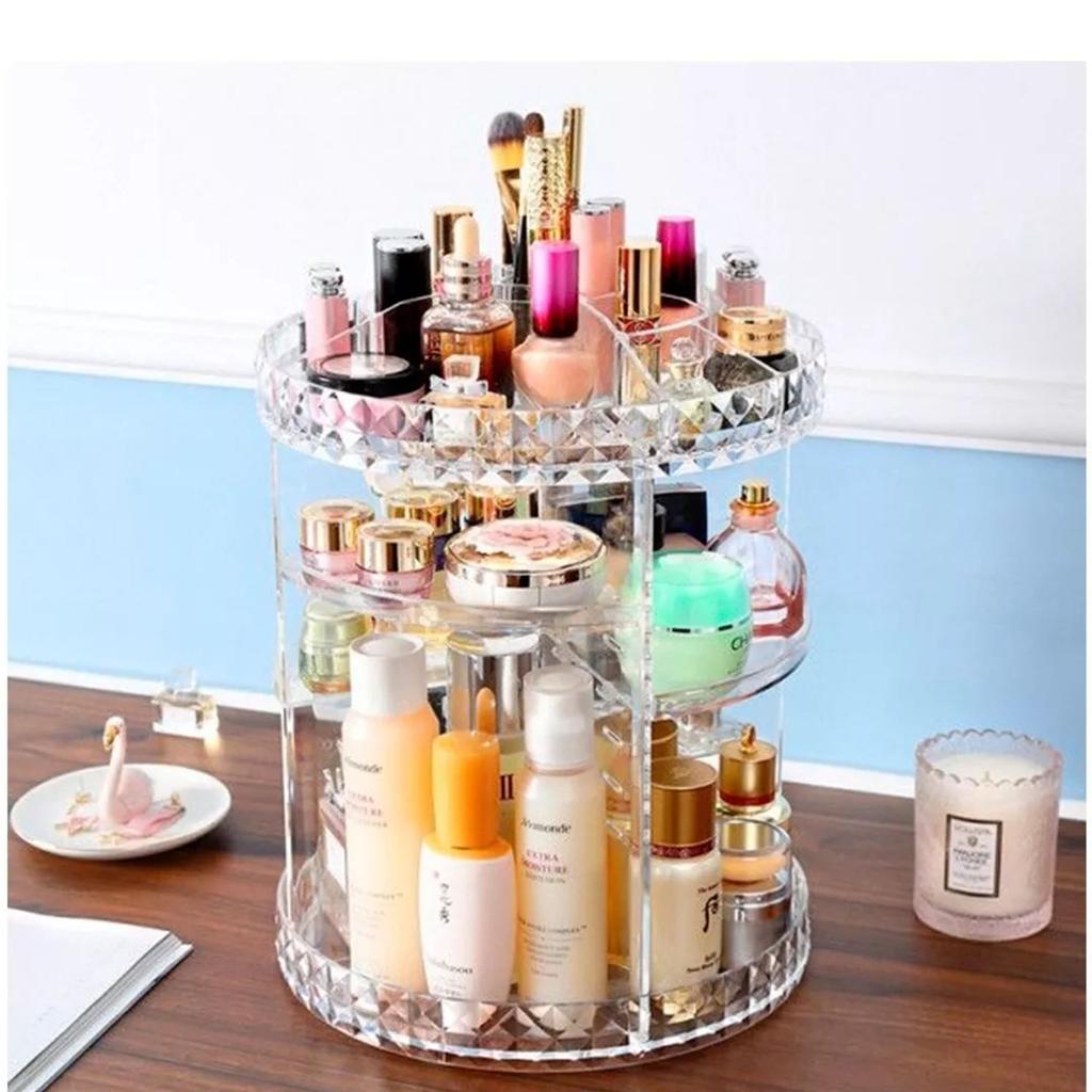 Organizador de maquillaje giratorio 360g