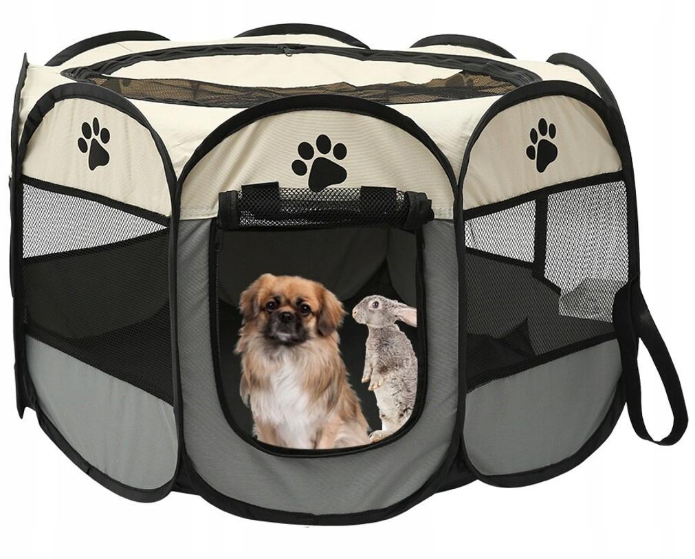 CORRAL MASCOTAS PERROS GATOS PLEGABLE M