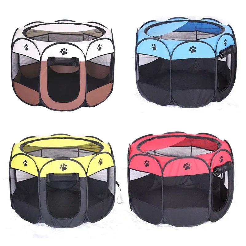 CORRAL MASCOTAS PERROS GATOS PLEGABLE M